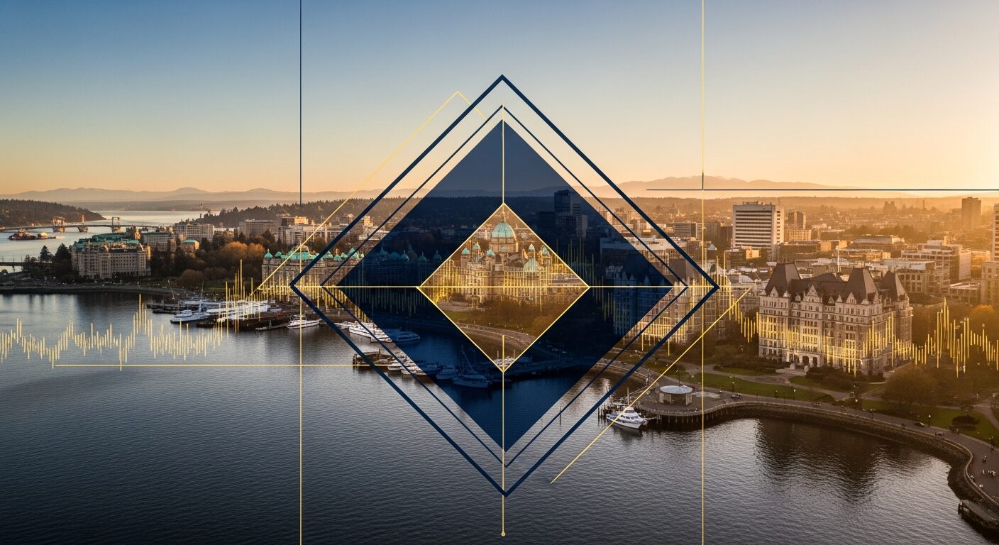 Victoria BC Waterfront Abstract